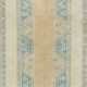Vintage Faded Hand Knotted Melas Rug, 100% Wool, Ca 1980