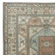 Vintage Milas (Melas) Rug. 100% Wool. Handmade Turkish Carpet for Farmhouse & Rustic Decor