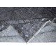 Gray Handmade Area Rug for Modern Shabby Chic Decor, Low Pile Carpet from Turkey