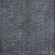 Gray Handmade Area Rug for Modern Shabby Chic Decor, Low Pile Carpet from Turkey
