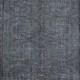 Gray Handmade Area Rug for Modern Shabby Chic Decor, Low Pile Carpet from Isparta, Turkey