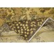 Contemporary Handmade Turkish Area Rug with Medallion Design & Yellow Background
