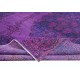 Turkish Handmade Rug, Purple & Purplish Blue Colors, Ideal for Modern Interiors