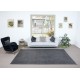 Handmade Turkish Floral Large Area Rug in Gray Tones, Ideal for Modern Home and Office Decor