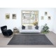 Handmade Turkish Floral Large Area Rug in Gray Tones, Ideal for Modern Home and Office Decor