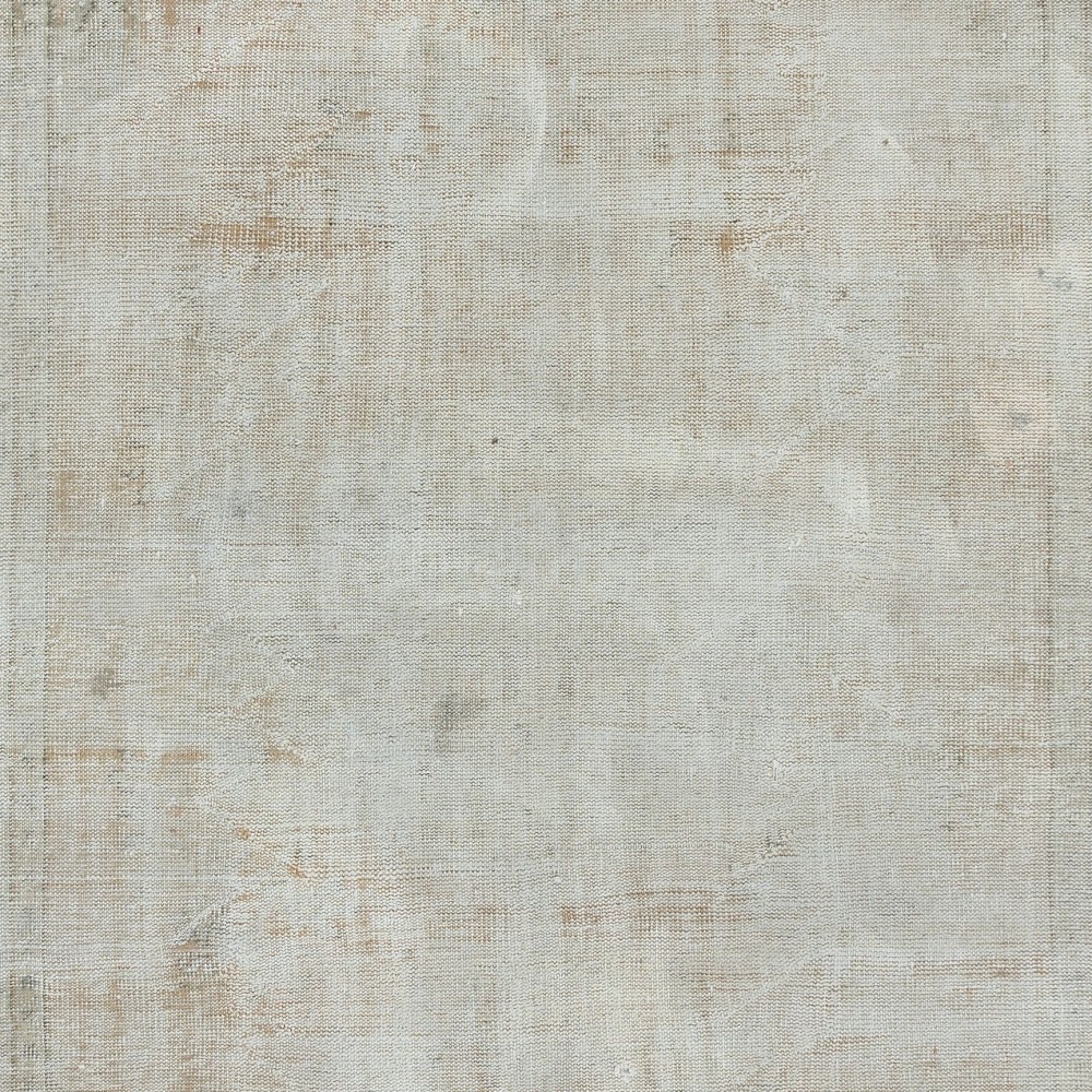 Vintage Sun Faded Handmade Turkish Rug in Beige Color