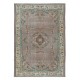 Vintage Chinese Art Deco Handmade Wool Area Rug for Country Home and Rustic Decor
