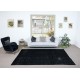 Contemporary Large Area Rug in Black for Living Room, Bedroom & Dining Room, Hand-Knotted in Turkey