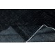 Contemporary Large Area Rug in Black for Living Room, Bedroom & Dining Room, Hand-Knotted in Turkey