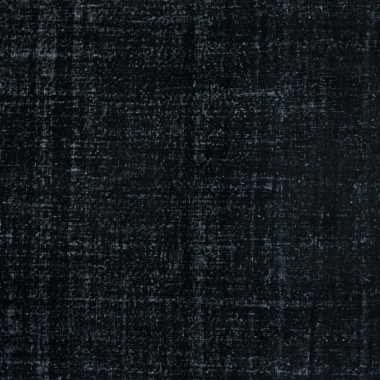Contemporary Large Area Rug in Black for Living Room, Bedroom & Dining Room, Hand-Knotted in Turkey