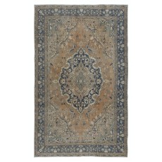 One of a Kind Vintage Tribal Rug, Handmade Turkish Carpet, Ca 1960