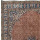 One of a Kind Hand Knotted Vintage Area Rug, Traditional Turkish Carpet