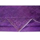 Handmade Turkish Purple Area Rug, Contemporary Carpet, Modern Floor Covering