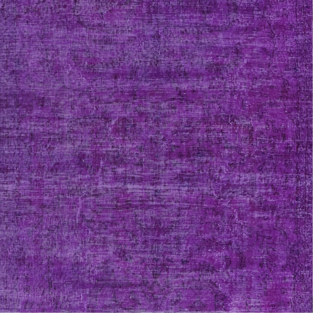 Hand Made Modern Large Turkish Bohem Rug in Purple for Living Room