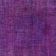 Handmade Turkish Area Rug in Purple & Violet Colors, Ideal for Contemporary Interiors