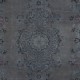 Decorative Handmade Turkish European Design Rug in Gray and Brown Tones