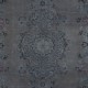 Decorative Handmade Turkish European Design Rug in Gray and Brown Tones