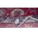 Unique Distressed Shabby Chic Vintage Turkish Oriental Rug in Red Color