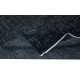 Modern Black Area Rug, Handwoven and Handknotted in Turkey
