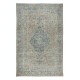 One of a Kind Anatolian Rug, Ca 1950, Handmade Wool Carpet in Muted Colors