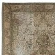 One of a Kind Vintage Area Rug, Hand Knotted Anatolian Carpet with Medallion Design