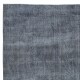 Handmade Turkish Sparta Large Area Rug in Gray Tones, Ideal for Modern Home and Office Decor