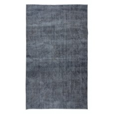 Handmade Turkish Large Area Rug in Gray Tones, Ideal for Modern Home and Office Decor