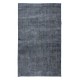 Handmade Turkish Sparta Large Area Rug in Gray Tones, Ideal for Modern Home and Office Decor