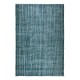 Hand Knotted Shabby Chic Style Rug, Dark Green Carpet for Dining Room, Living Room & Bedroom Decor