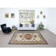 Traditional Turkish Rug, Vintage Handmade Carpet with Medalllion, 100% Wool