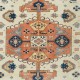 Traditional Turkish Rug, Vintage Handmade Carpet with Medalllion, 100% Wool