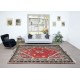 Vintage Bosnian Kilim, Flat-Weave Rug, 100% Wool