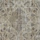 Vintage Handmade Anatolian Oushak Large Area Rug in Beige. Rustic & Farmhouse Decor Carpet