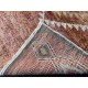 Modern Moroccan Design Rug in Marble Orange, Beige & Brown, 100% Wool, Hand-Knotted Turkey, Custom Options Available