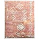 Modern Moroccan Design Rug in Marble Orange, Beige & Brown, 100% Wool, Hand-Knotted Turkey, Custom Options Available