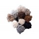 Natural Un-Dyed Wool "Tulu" Sample Rug & Natural Wool Sample Yarns