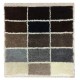 Natural Un-Dyed Wool "Tulu" Sample Rug & Natural Wool Sample Yarns