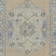 Hand Knotted Turkish Rug with Soft Colors, Mid-20th Century Carpet