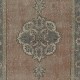 One of a Kind Hand Knotted Hallway Runner Rug, Vintage Turkish Corridor Carpet