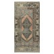 Vintage Handmade Turkish Oriental Rug for Country Homes, Rustic & Tribal Interiors. 100% Wool