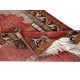 Handmade Turkish Prayer Rug. Ramadan Gift. Vintage Red Color Prayer Mat. 100% Wool
