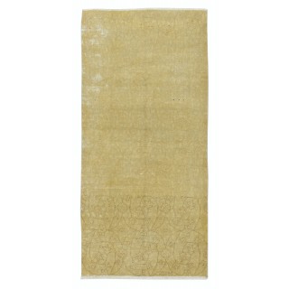 Vintage Handmade Turkish Wool Accent Rug for Rustic, Country and Farmhouse Decor