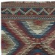 Vintage Afyon Dazkiri Kilim Rug, West Central Anatolia, Ca 1960