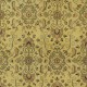 Handmade Floral Patterned Turkish Rug in Yellow Color, Contemporary Anti-bacterial Floor Covering