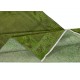 Contemporary Handmade Turkish Accent Rug in Green Color