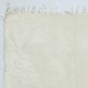 Flat-weave Wool Kilim Rug, Plain Cream Blanket, New Bedspread, Kurdish Tablecloth