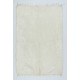 Flat-weave Wool Kilim Rug, Plain Cream Blanket, New Bedspread, Kurdish Tablecloth
