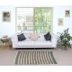 Flatweave Wool Kilim Rug. Kurdish Blanket. New Bed Cover. Striped Throw. Wall Hanging
