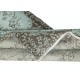 Modern Handmade Turkish Accent Rug for Entryway. Light Blue Color Kitchen Decor Rug