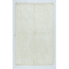 Flat-weave Kilim Rug made of goat's wool, Plain Cream Bed Cover, New Blanket, Wall Hanging